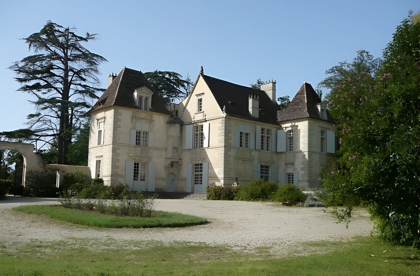 Chateau Falfas Gebäude