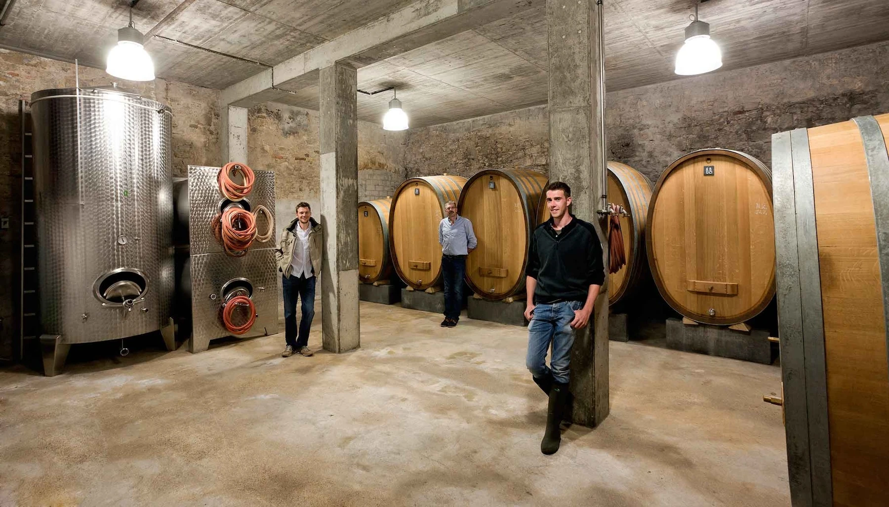 La nouvelle cave du domaine Zehnthof Luckert