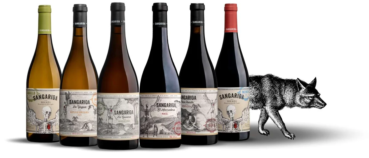 Sangarida Weinsortiment aus dem Bierzo