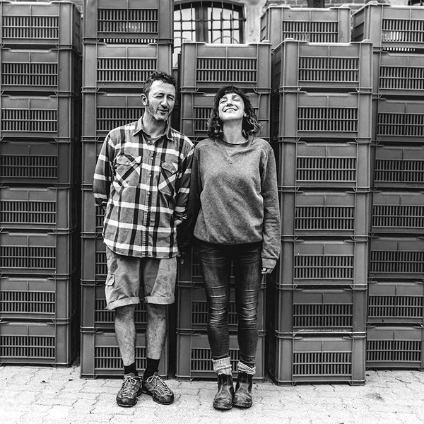 Luca Faccenda and Carolina Roggero from the Valfaccenda estate