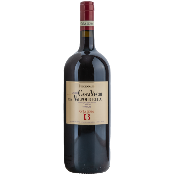 Valpolicella Classico Superiore DOC Casal Vegri Decannale 2008 1500ml Magnum
