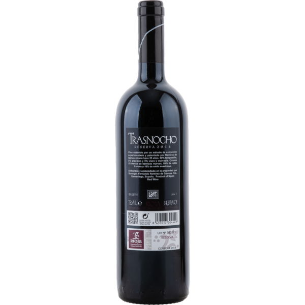 Trasnocho Reserva 2014