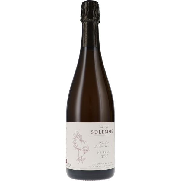 Ambre de Solemme Blanc de Noirs Brut Nature Millésimé 2016