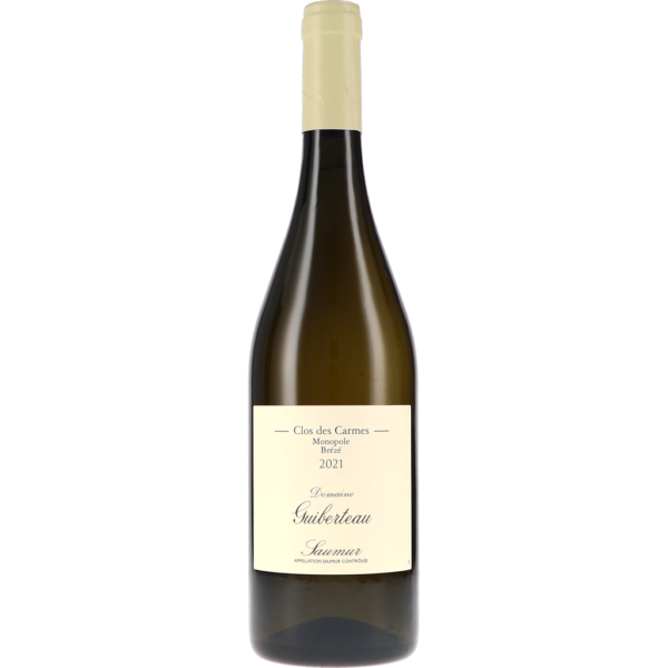 Saumur blanc Clos des Carmes Monopol Brézé AOC 2021