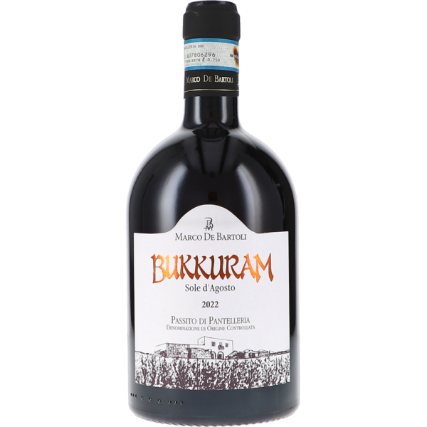 Bukkuram "Sole d'Agosto" Passito di Pantelleria DOC 2022