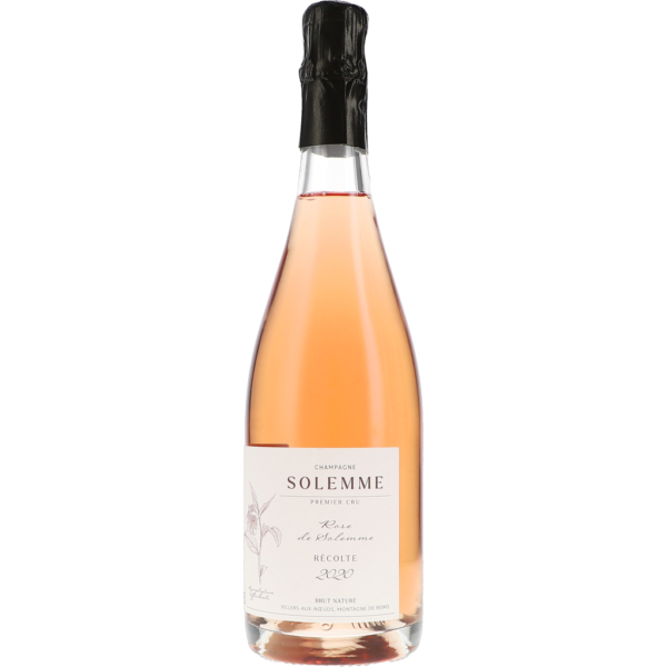 Rose de Solemme, 1er Cru Brut Nature, Millésimé 2020